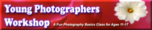 A One-Day Photography Class for Kids/Teens! Austin, TX